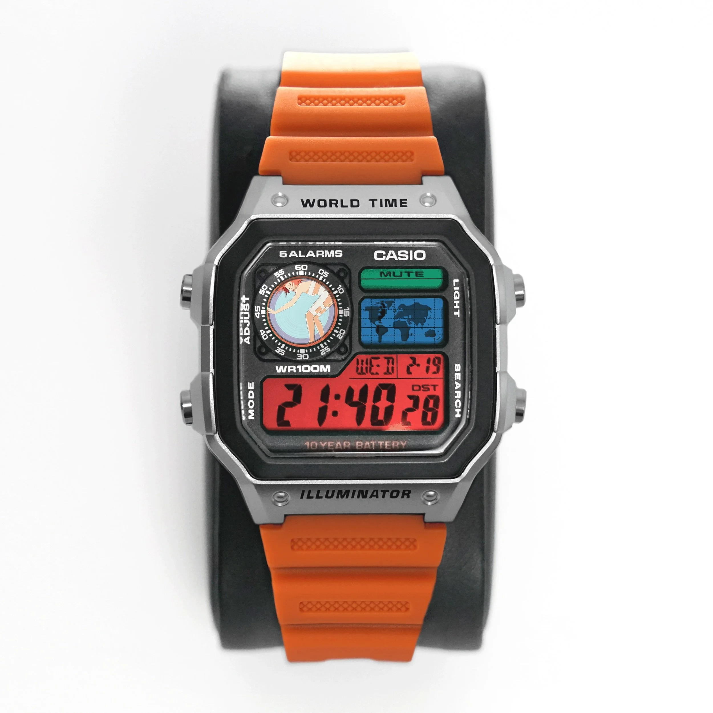 Leeloo” Casio Royale Watch — Nocturnal Time